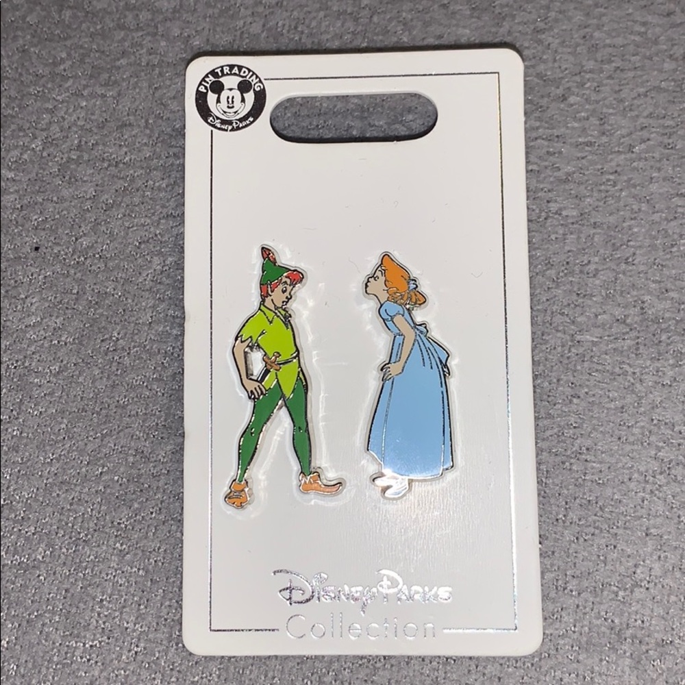 peter pan & wendy disney pin